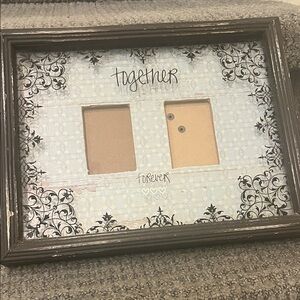 Hobby Lobby Blue and White Ornate Frame